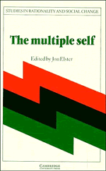 The Multiple Self - Jon Elster