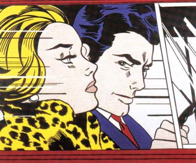 Roy Lichtenstein - In The Car
